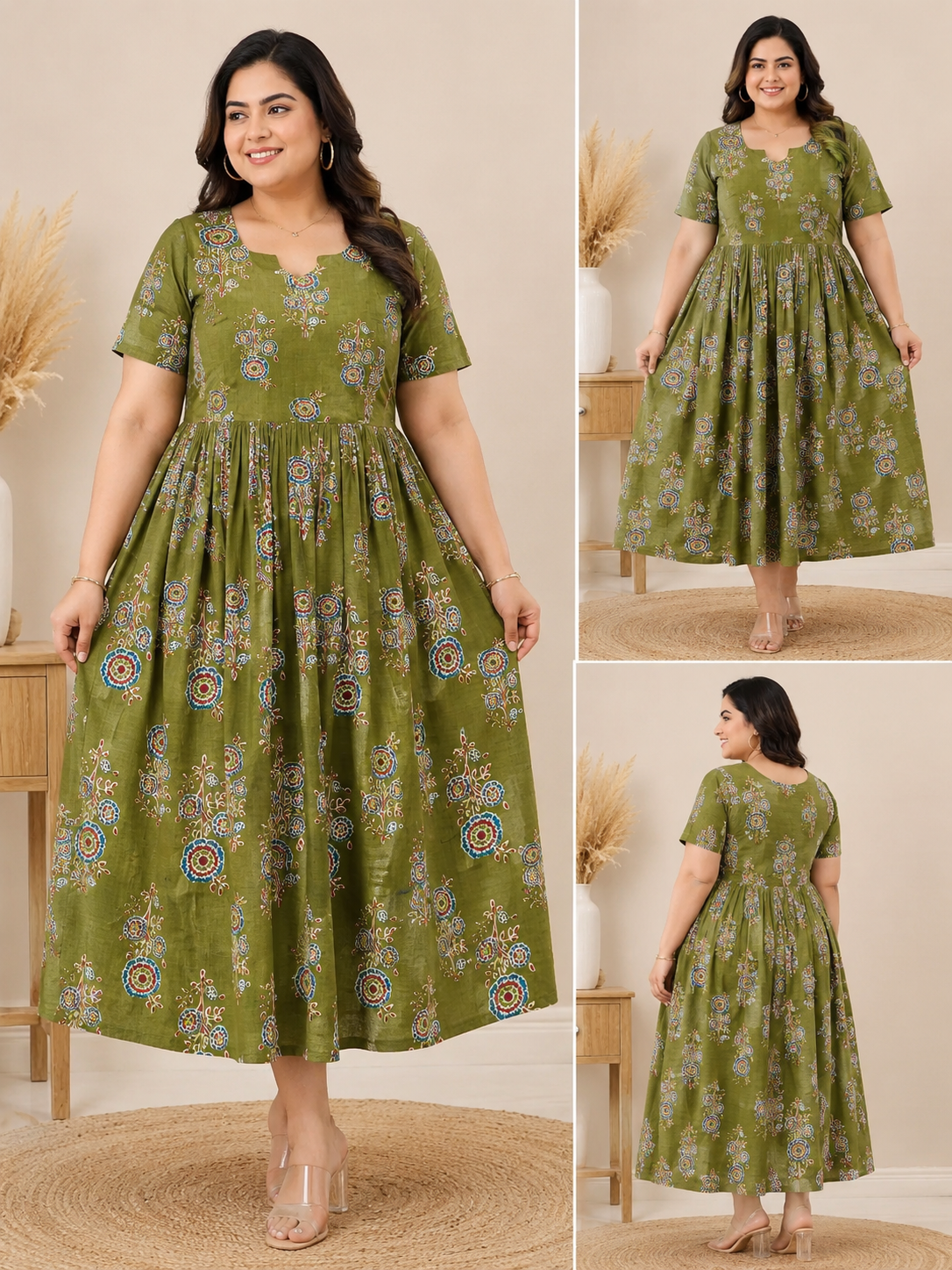 (3xl-6xl) plus size feeding grn12