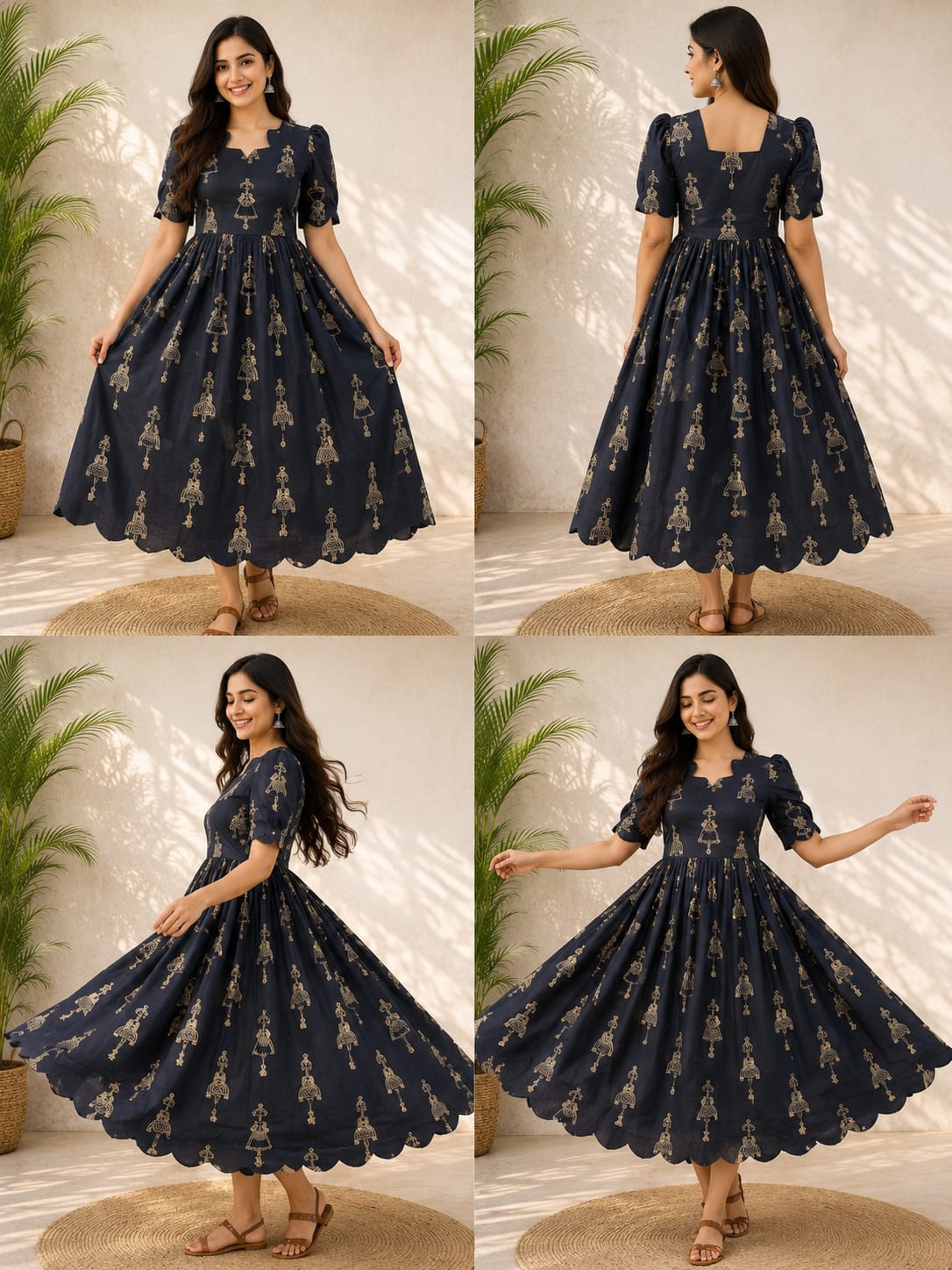 Feeding cutwork Anarkali 53
