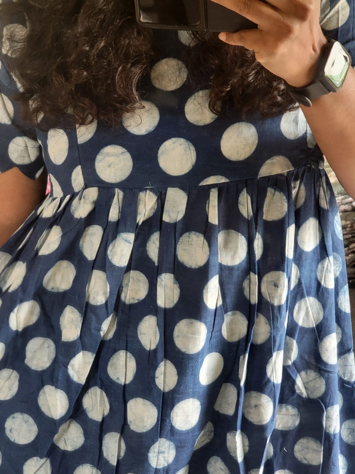 Original handblock Kalamkaari feeding anarkali bobyprint