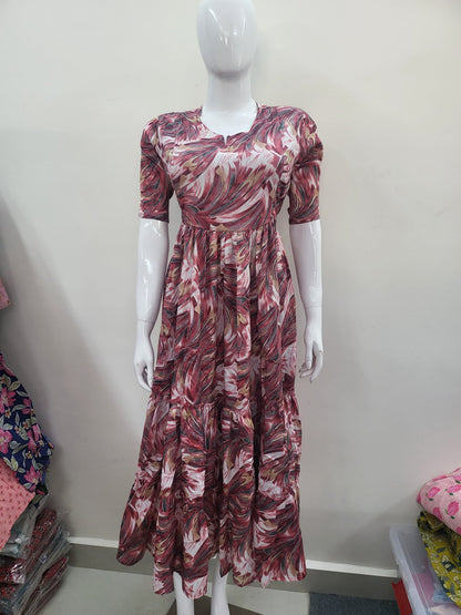 Delta crepe feeding Kurtis brown cross