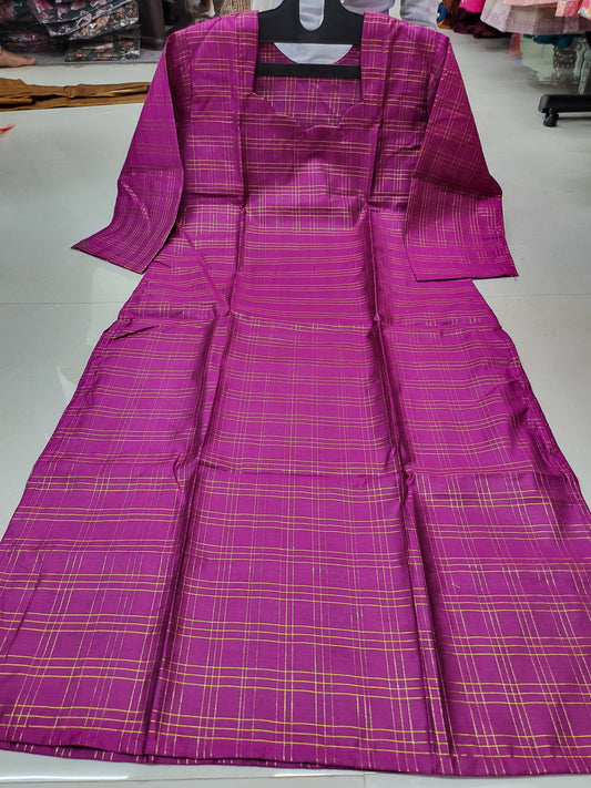 Rawsilk kurtis 15 non feeding