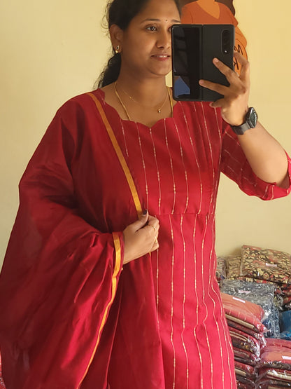 Rawsilk feeding 3pc sets red