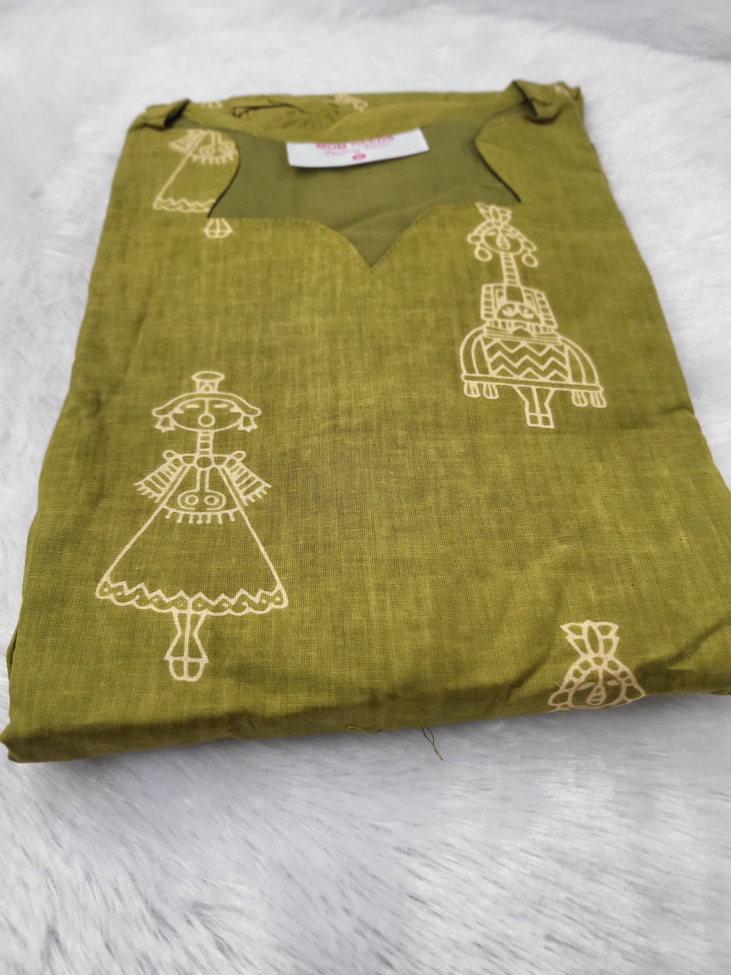 Cutwork feeding Anarkali grn