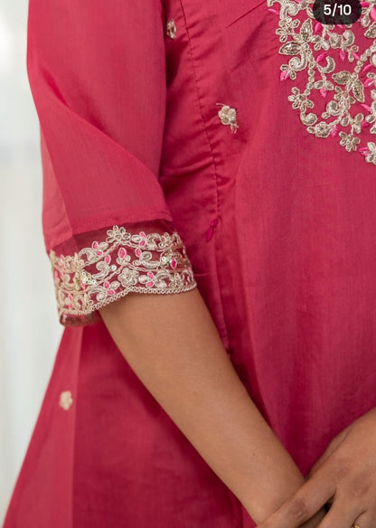 Partywear 3pc sets red