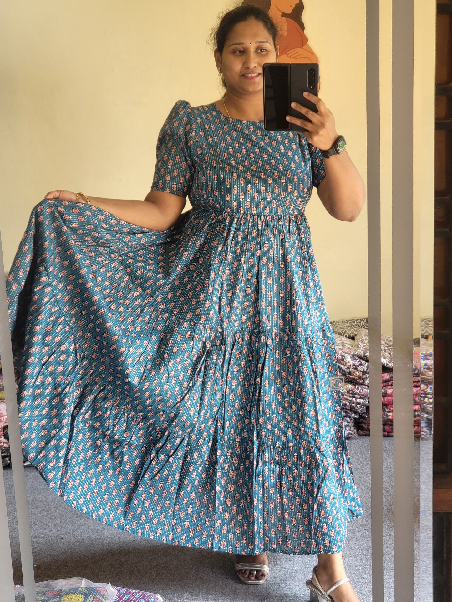 Kathawork feeding kurtis bluu55