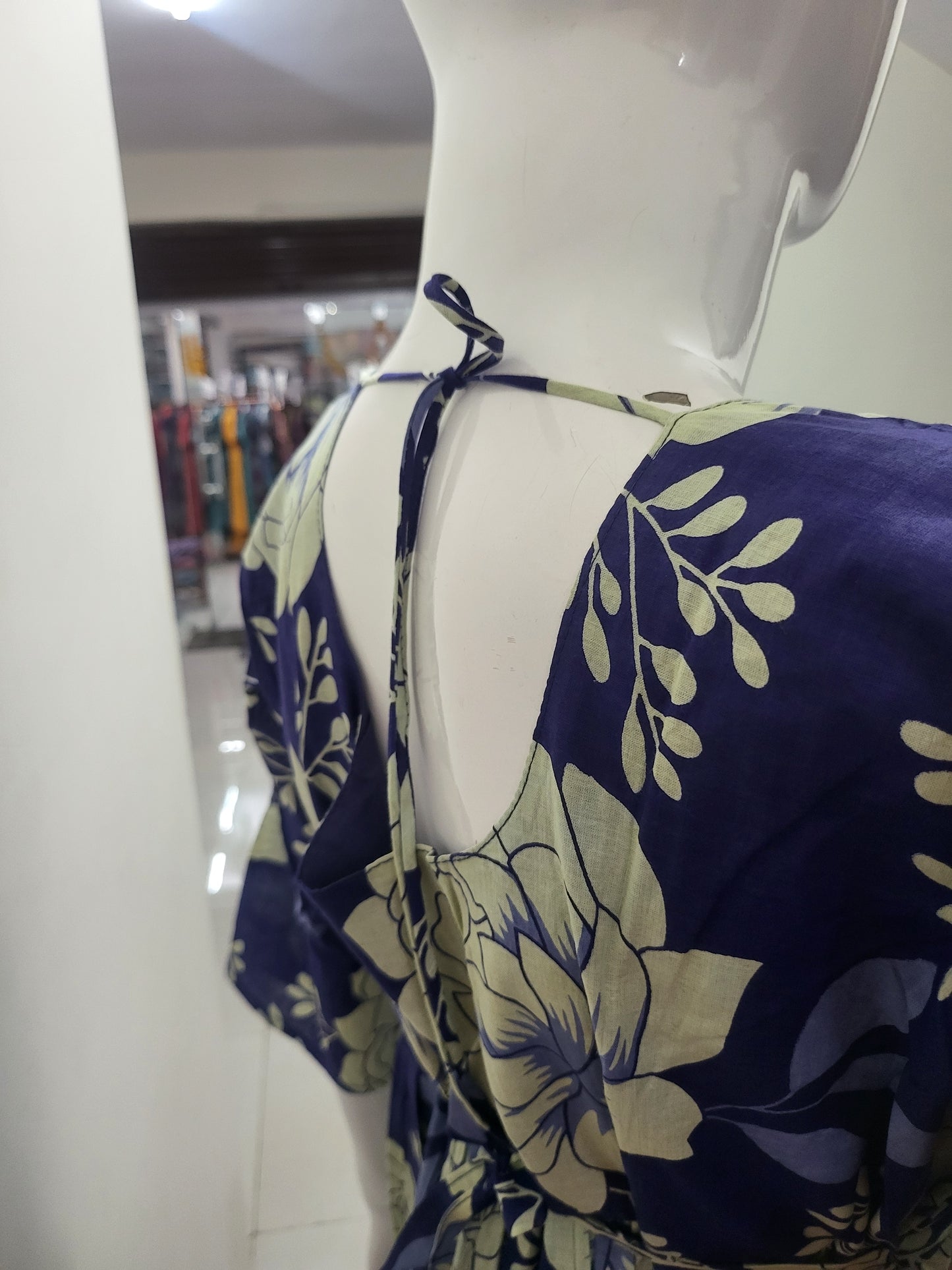 Feeding frock blueroses