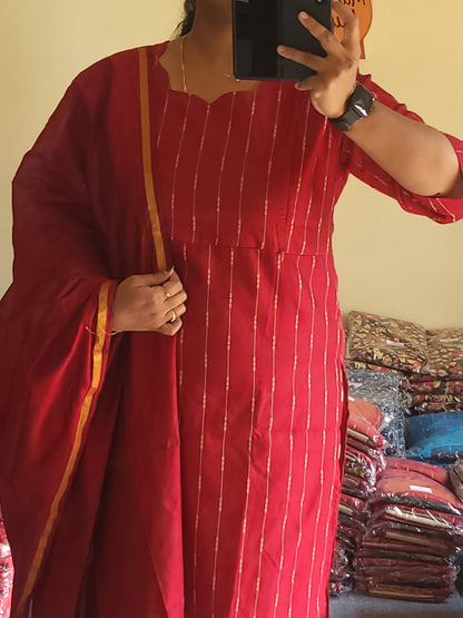 Rawsilk feeding 3pc sets red