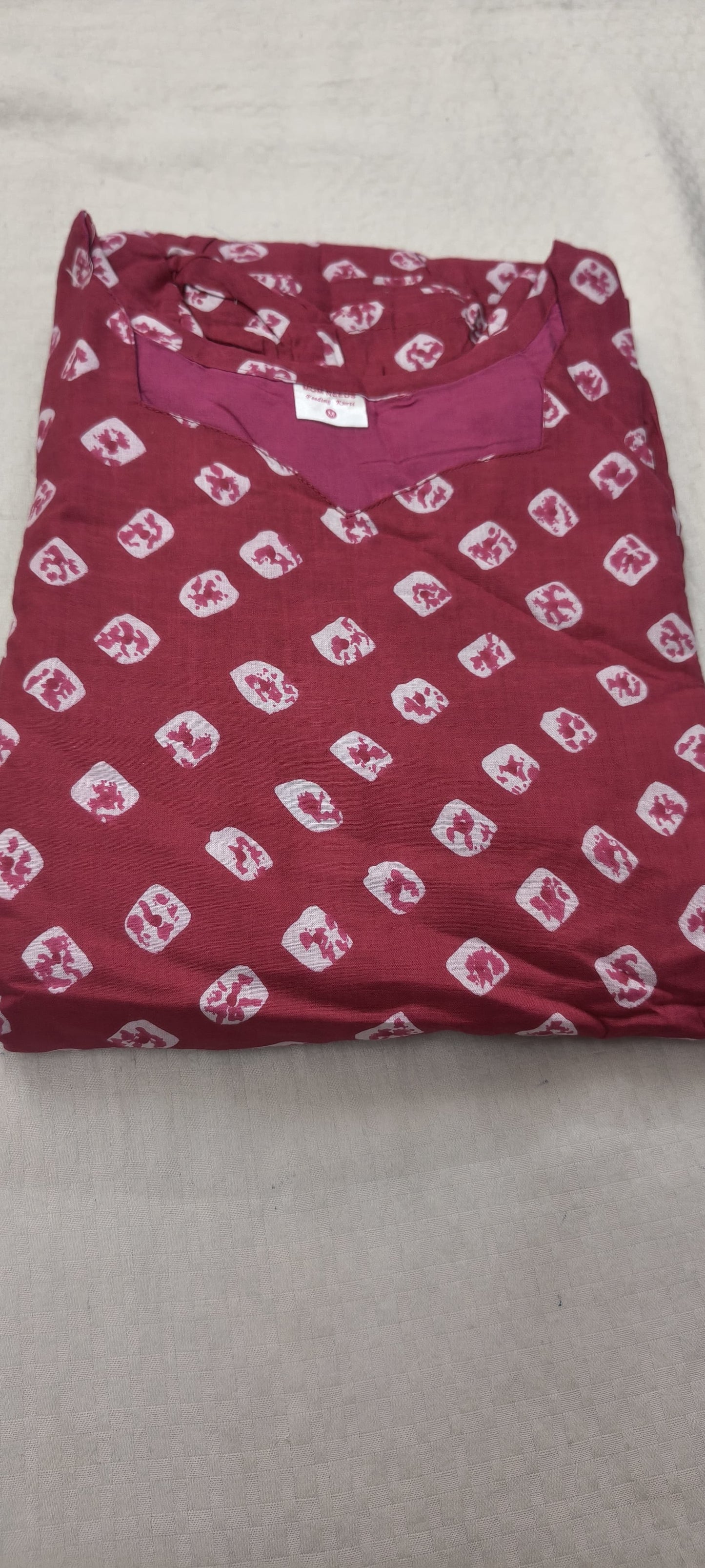 Pink bandhini summer