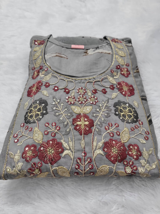 3pc sets embroidery gry286