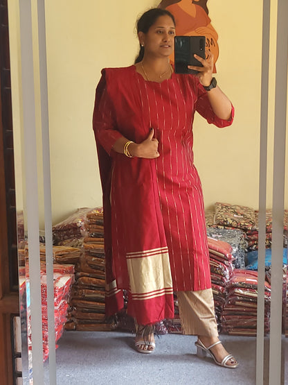 Rawsilk feeding 3pc sets red