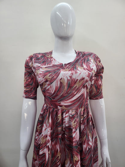 Delta crepe feeding Kurtis brown cross