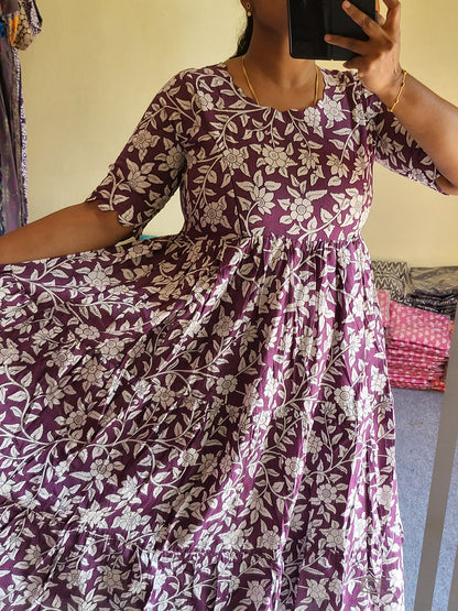 Kalamkaari feeding kurtis KLF2