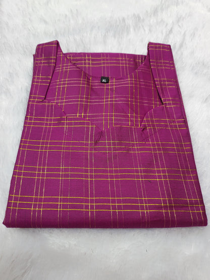 Rawsilk kurtis 15 non feeding