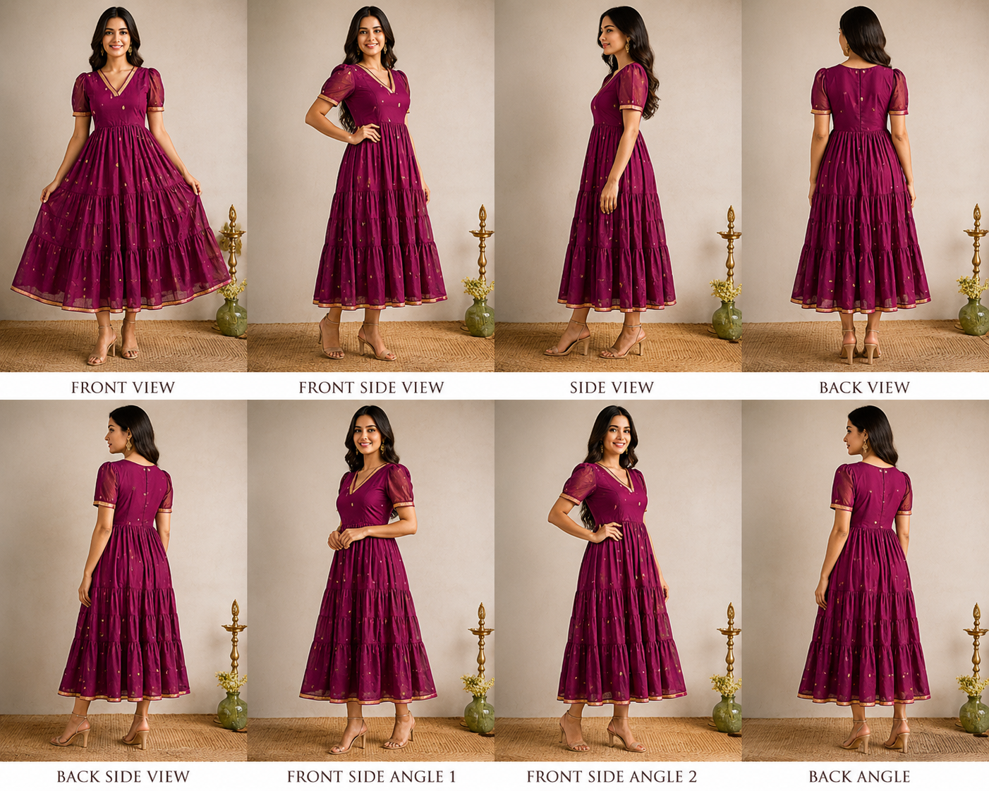 Narayanpet feeding frocks pink