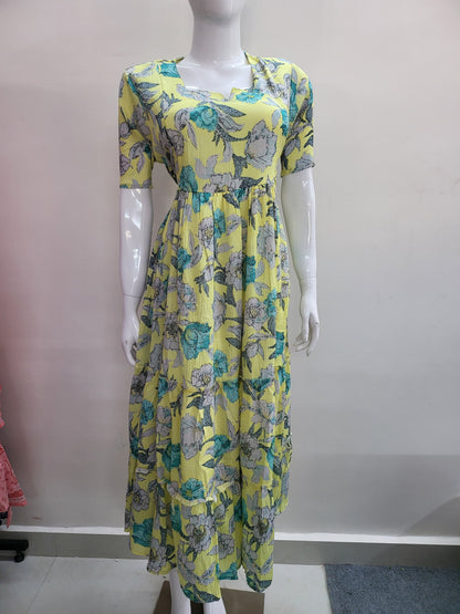 Delta crepe feeding Kurtis grn/ ylw