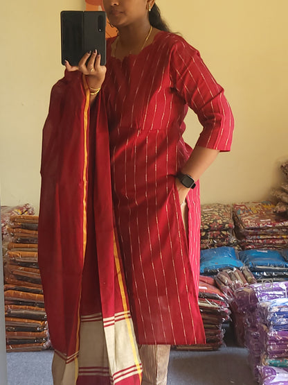 Rawsilk feeding 3pc sets red