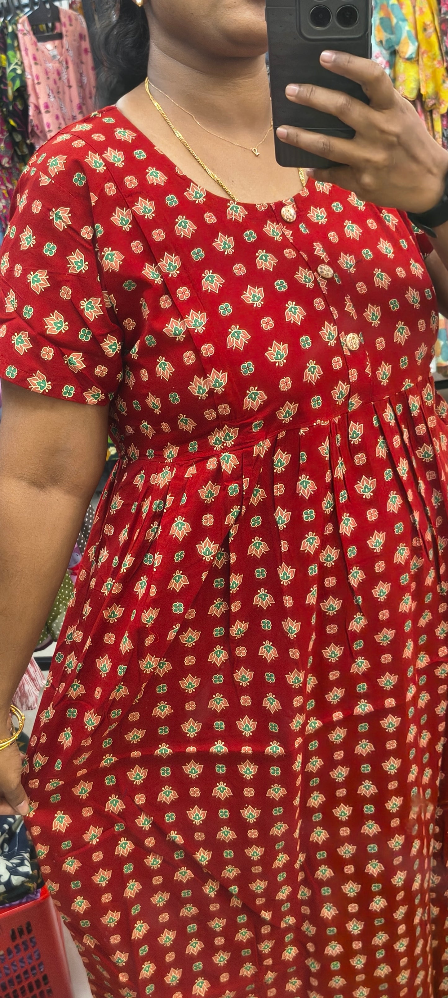 Feeding frock/nighty 004