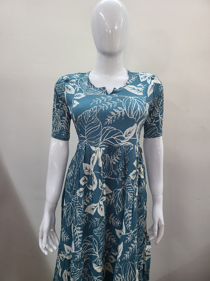 Deltacrepe feeding dresses seablu