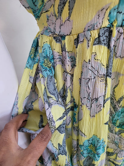 Delta crepe feeding Kurtis grn/ ylw