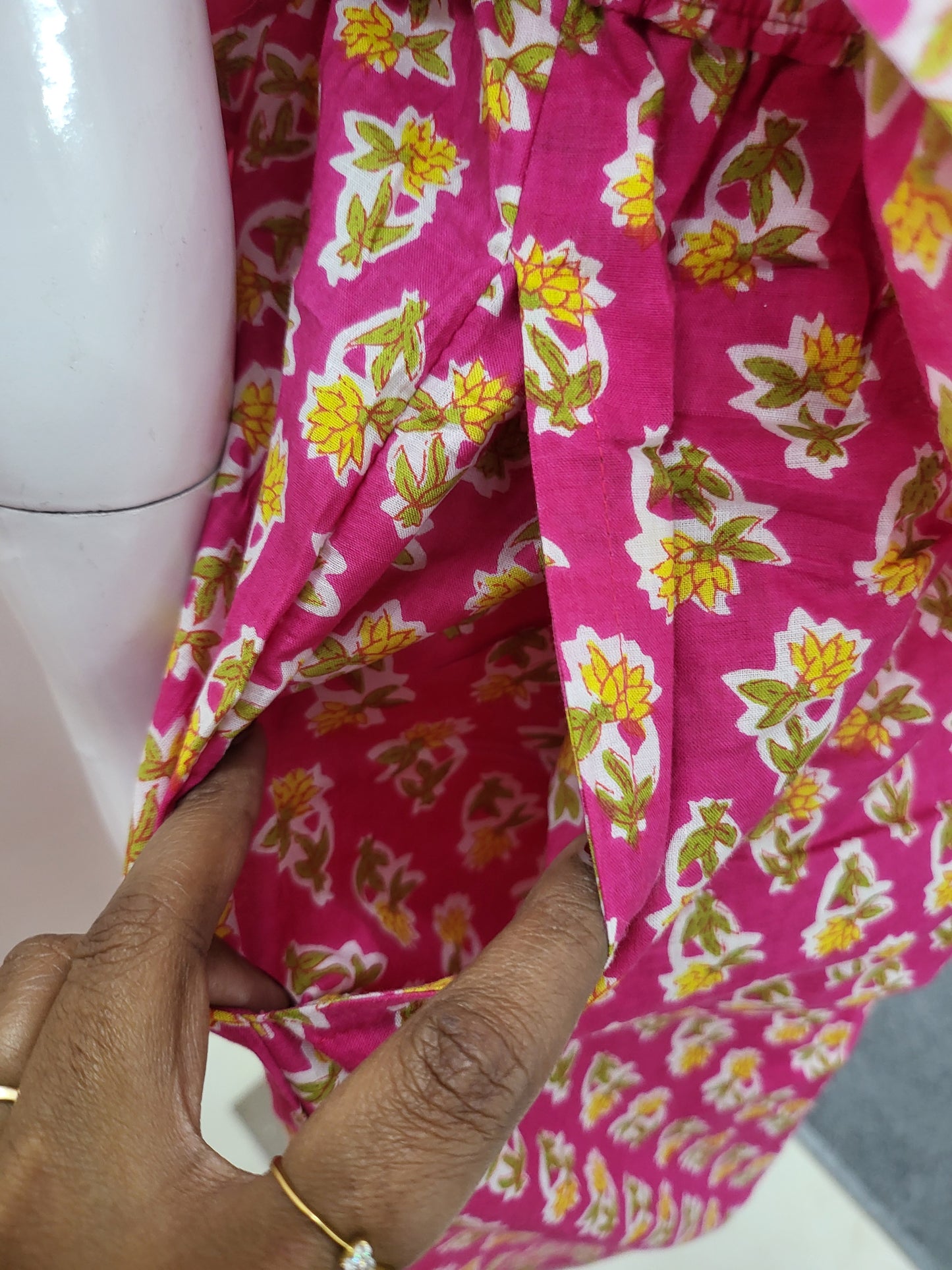 Feeding co-ord sets pink ylw