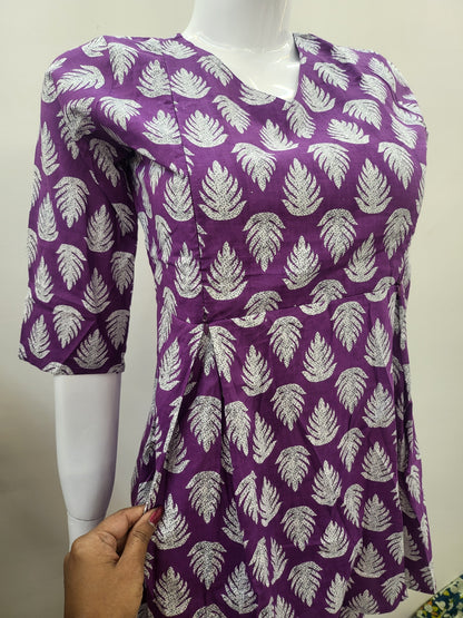 FEEDING CO-ORD SET purple