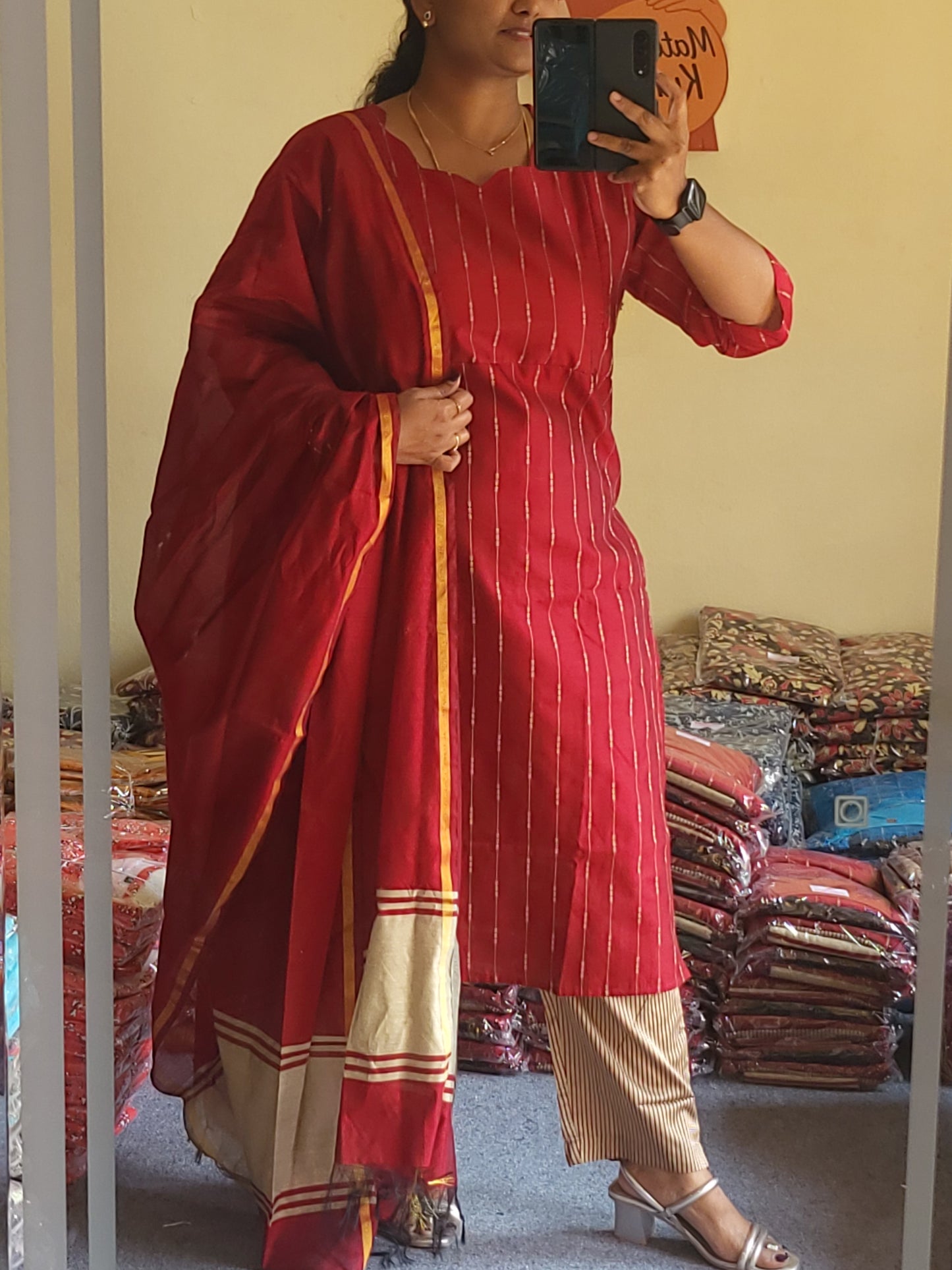 Rawsilk feeding 3pc sets red