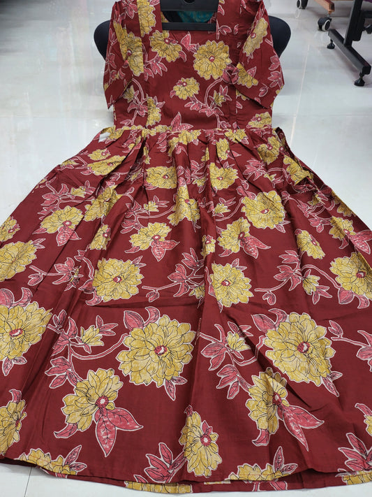 Cotton feeding frocks