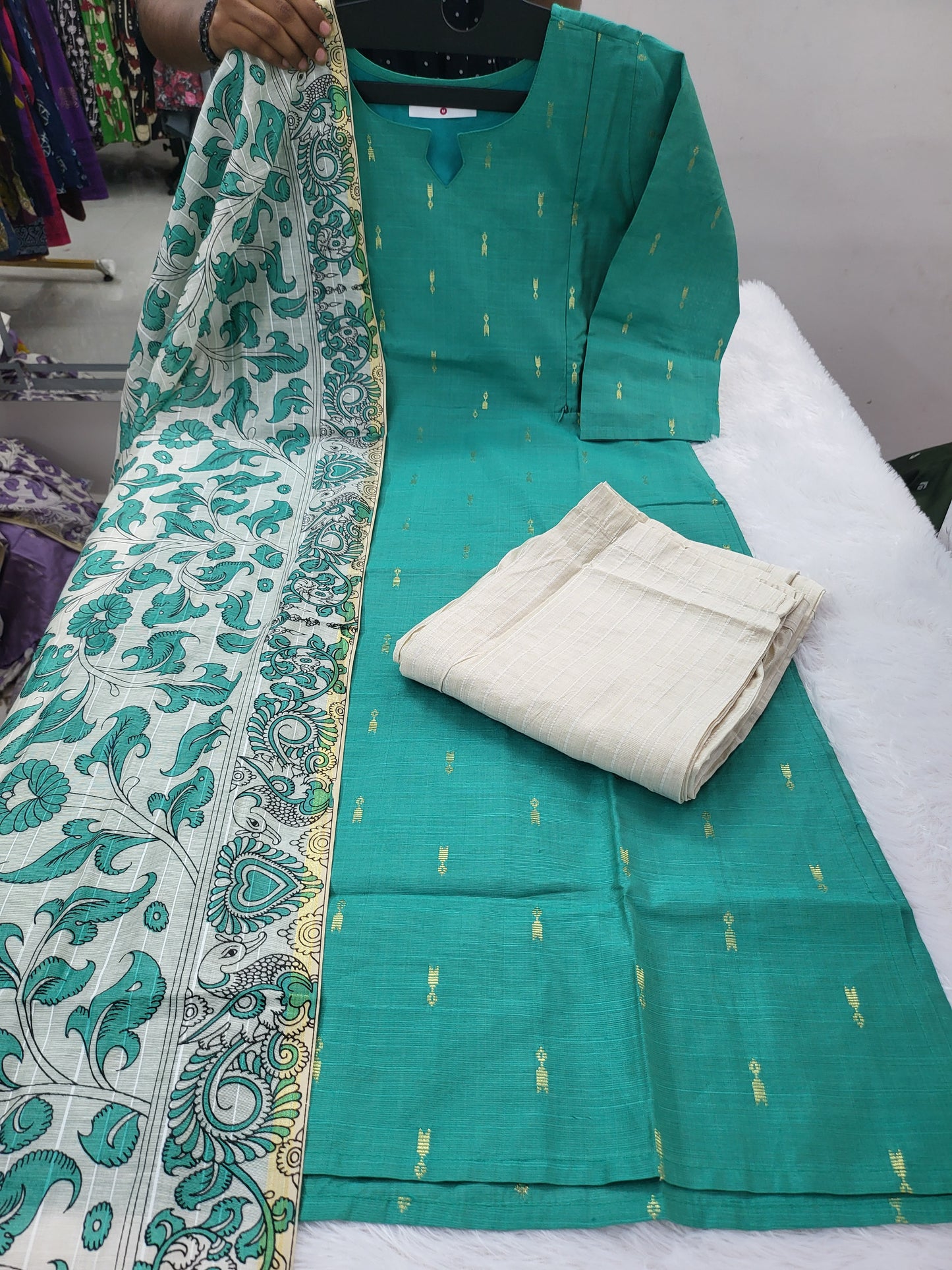 3pc set rawsilk Partywear 29