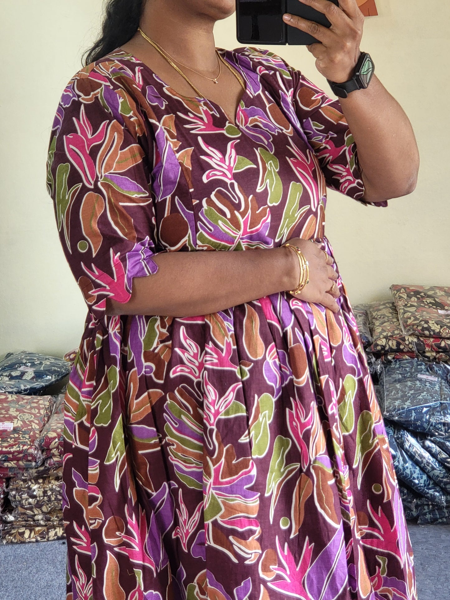 Plus sizes feeding kurtis mixed