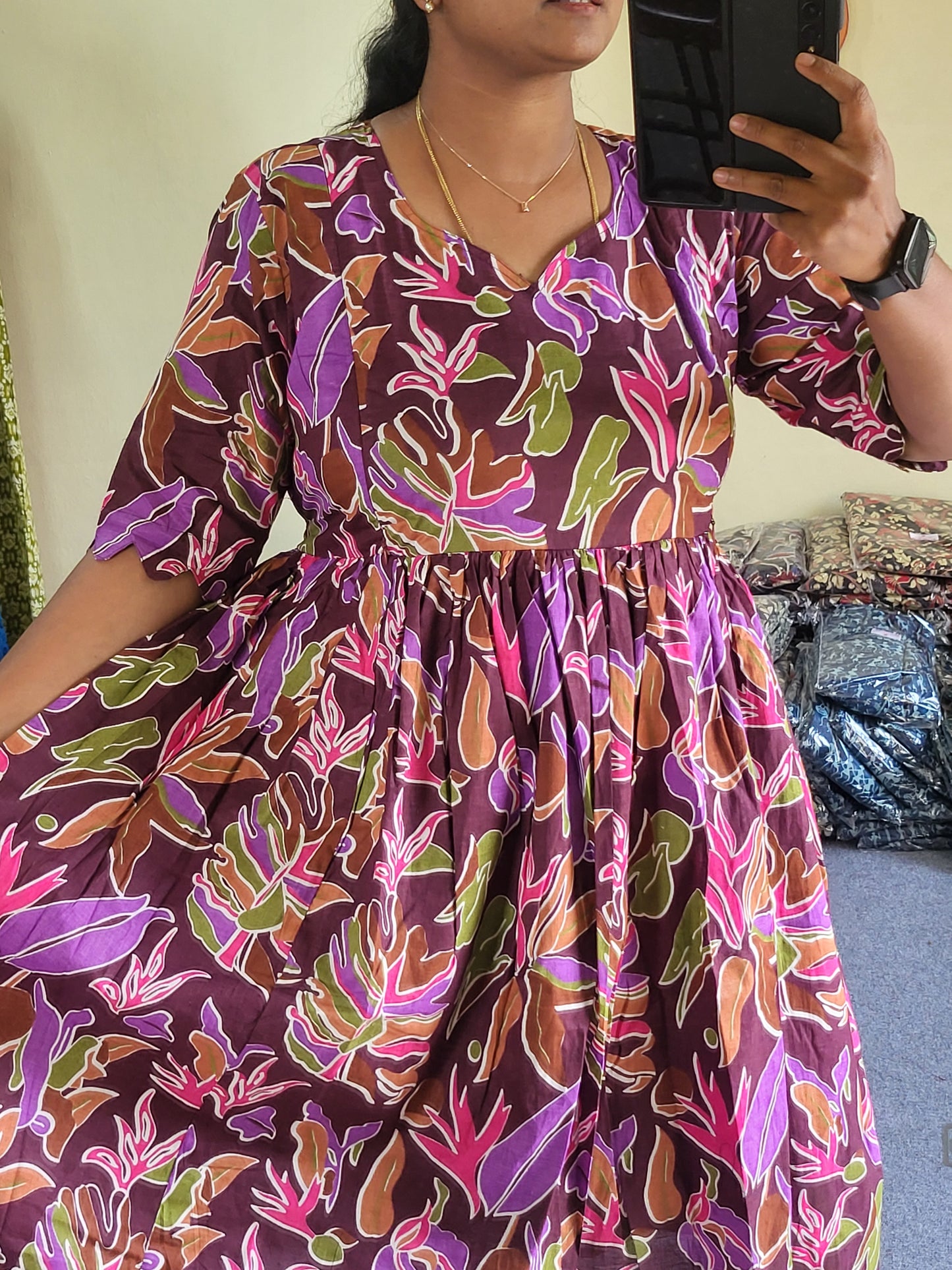 Plus sizes feeding kurtis mixed
