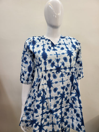 Feeding co-ord sets batik blue