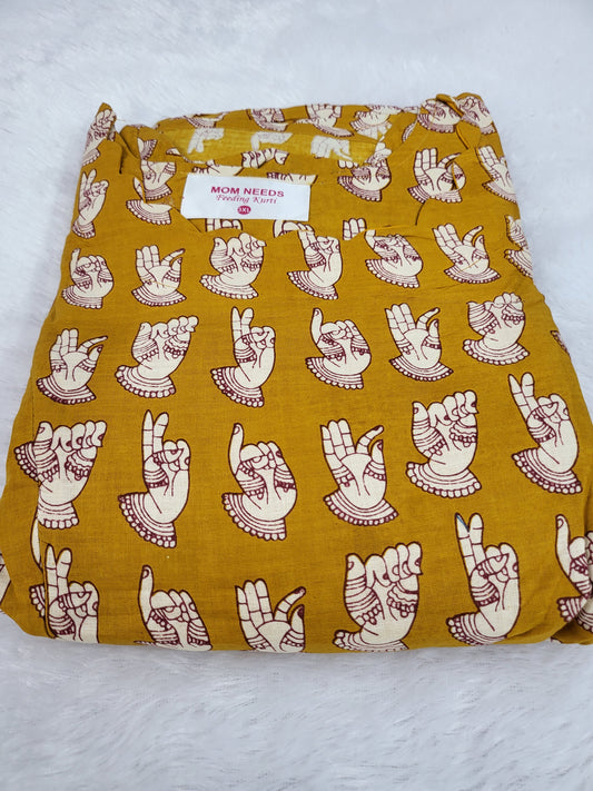 1049/- Kalamkaari ylw87#