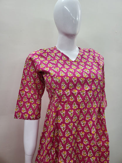 Feeding co-ord sets pink ylw
