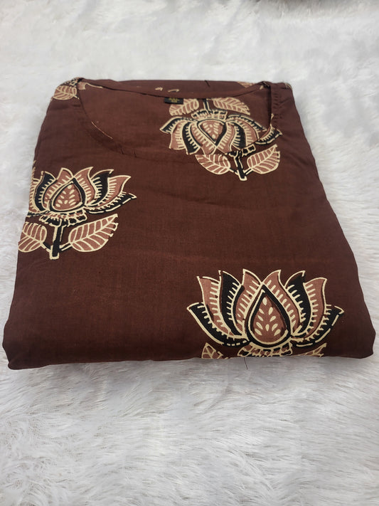 3pc set feeding lotus brown