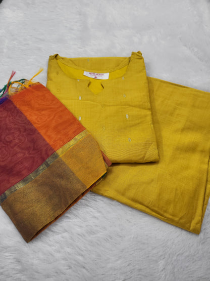 3pc sets feeding rawsilk 90
