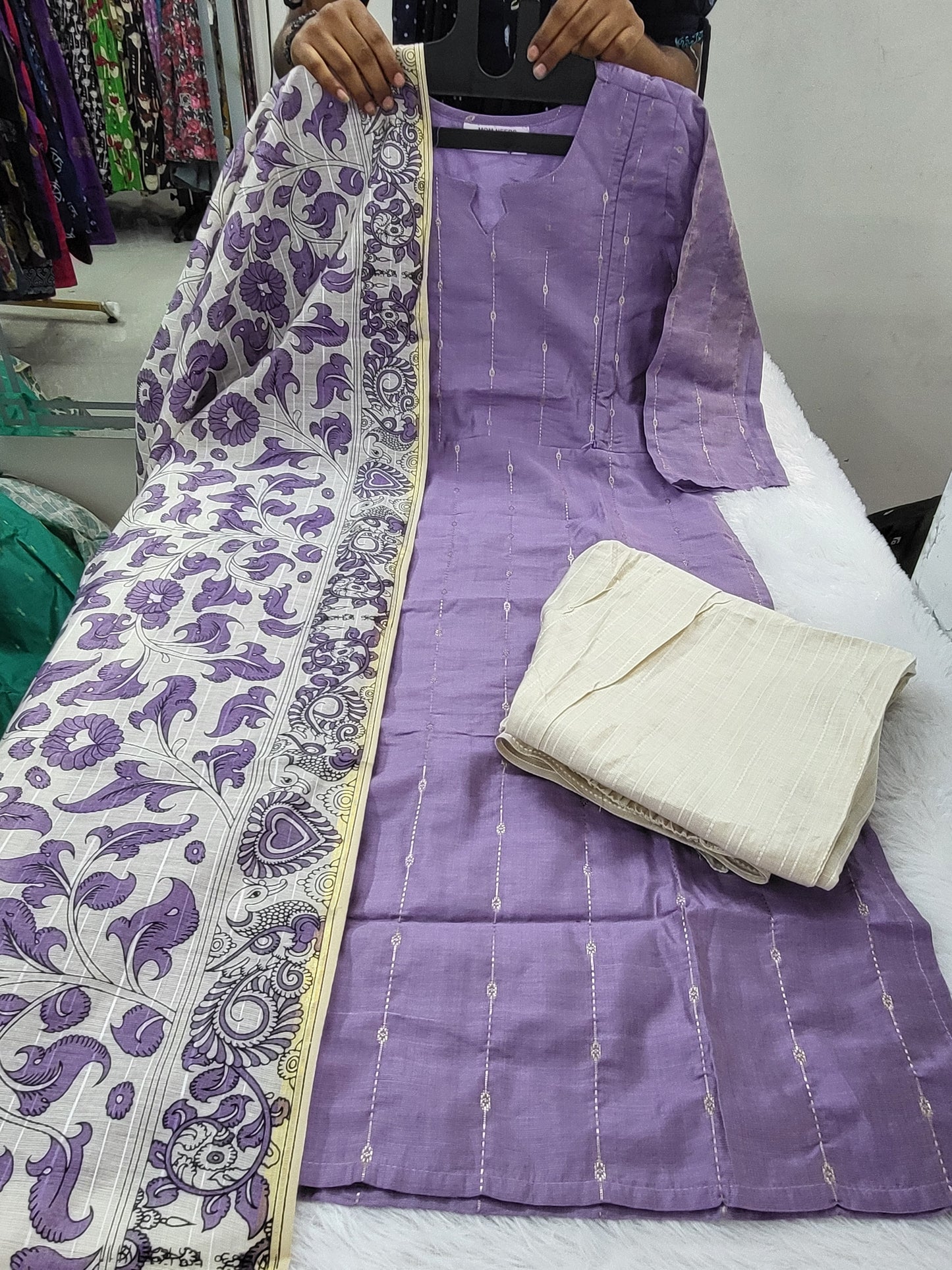 3pc sets feeding rawsilk35