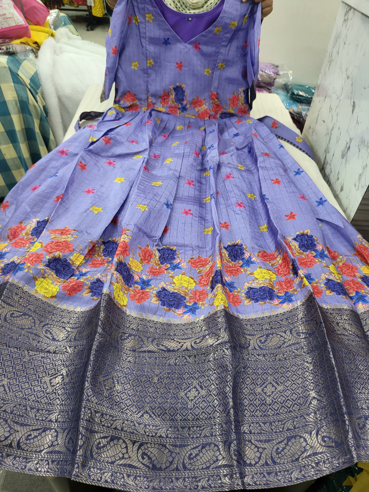 Festive collection 1pc lavender